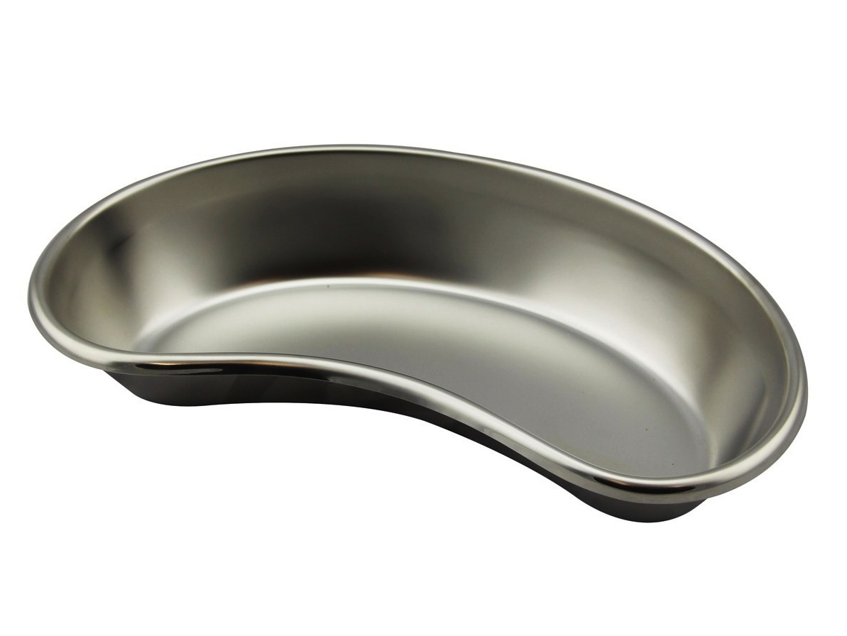 Healthy Medical Company Ltd. Kidney Dish, Stainless Steel (Japan)